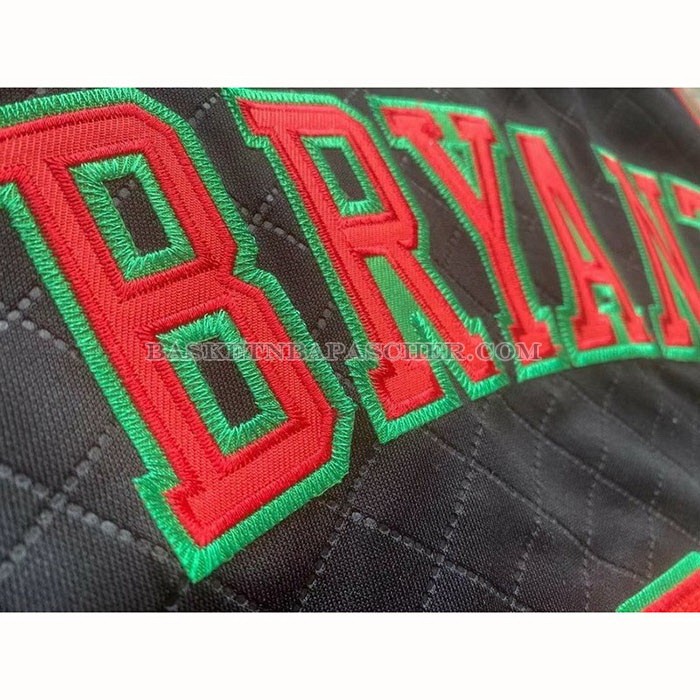 Maillot Los Angeles Lakers Kobe Bryant NO 8 Mitchell & Ness 1996-97 Noir